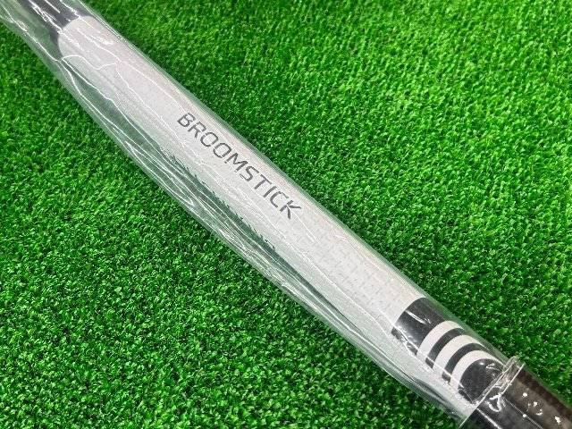 中古 Ai-DUAL Square 2 Square 1/2-BALL BROOMSTICK MAXパター ゴルフ用品