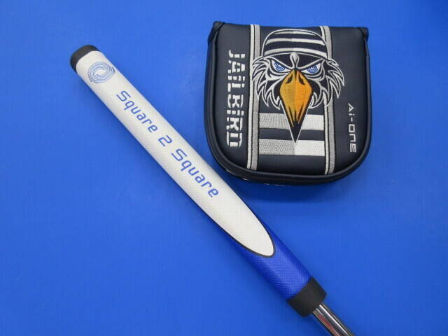 中古 Ai-ONE Square 2 Square JAILBIRDパター ゴルフ用品