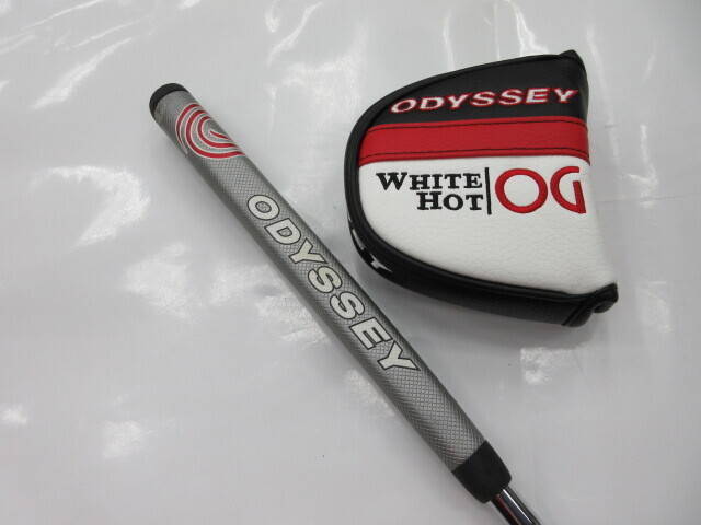 中古 WHITE HOT OG 2-BALL BLADE TOUR LINEDパター ゴルフ用品