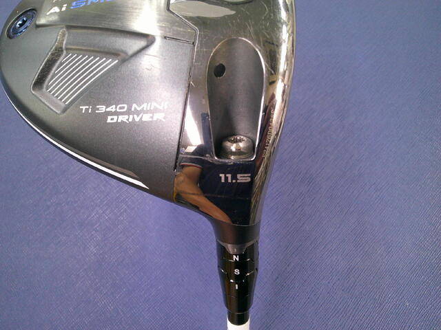 Callaway ドライバー PARADYM Ai SMOKE Ti 340 MINI 11.5°