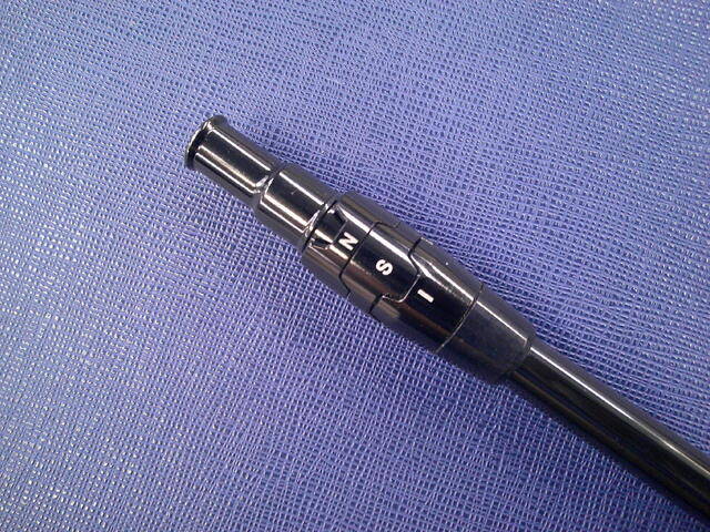 UST MAMIYA シャフト (S) LIN-Q M40X BLUE EX 5 (キャロウェイ用スリーブ)