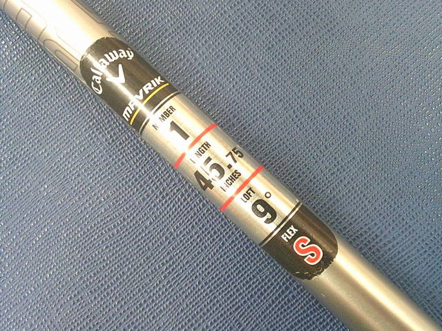 中古 MAVRIK 9°ドライバー ゴルフ用品