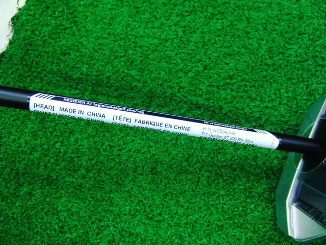 中古 SPIDER ZT Counter Balanceパター ゴルフ用品