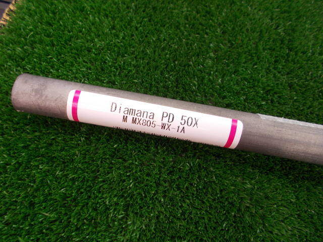 中古 (X) Diamana PD50 (テーラーメイド用スリーブ)シャフト ゴルフ用品