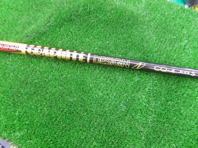 中古 (Ｓ) TOUR AD CQ-4 (スリーブ付)シャフト ゴルフ用品