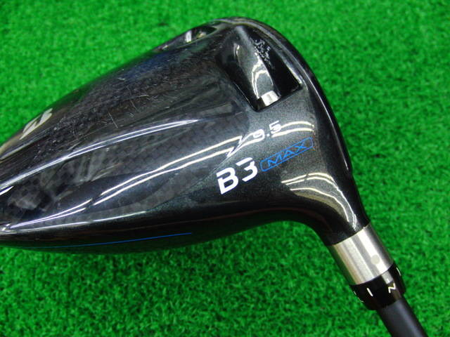 中古 BRIDGESTONE B3 MAX  9.5°ドライバー ゴルフ用品