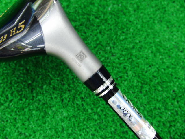 中古 XXIO PRIME (2019) H5(23°)ユーティリティ ゴルフ用品
