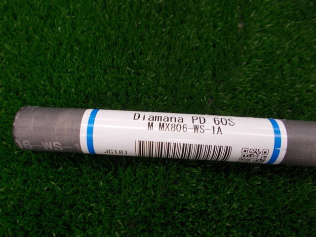 中古 (S) Diamana PD60 (テーラーメイド用スリーブ)シャフト ゴルフ用品