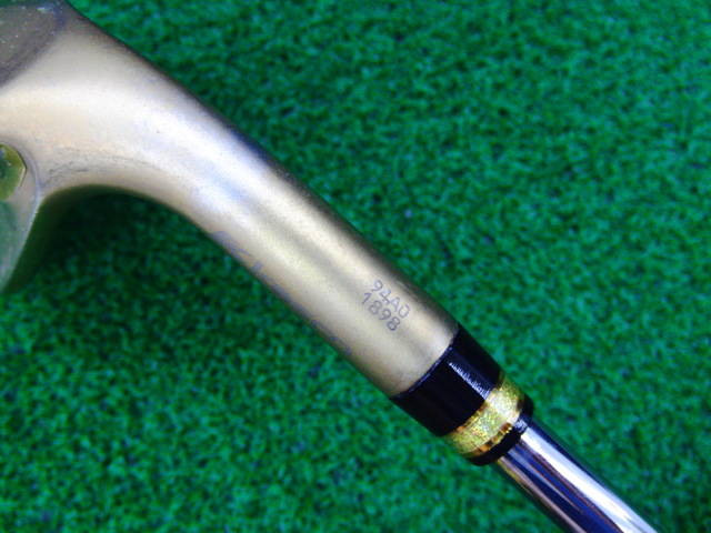 中古 DOLPHIN WEDGE DW-123 Gold 52°ウェッジ ゴルフ用品