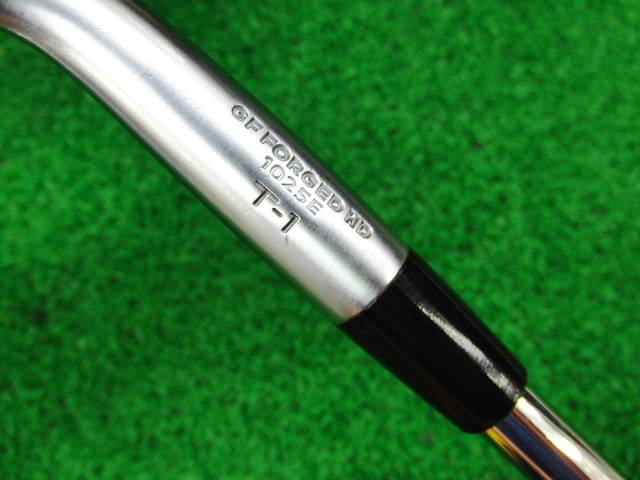 中古 Mizuno Pro T-1 ホワイトサテンブラッシュ仕上げ 58°-10Vウェッジ ゴルフ用品