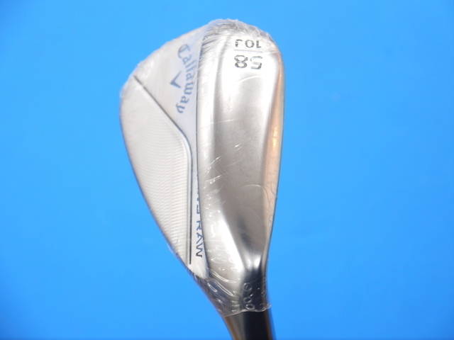 Callaway ウェッジ JAWS RAW FULL TOE クロム 58°-10J