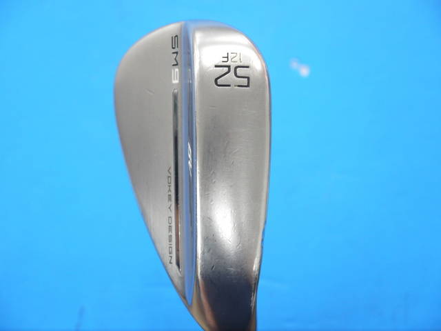 Titleist ウェッジ Vokey SM9 ツアークローム 52°-12F