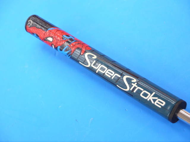 中古 SPIDER GT SILVER スモールスラントパター ゴルフ用品