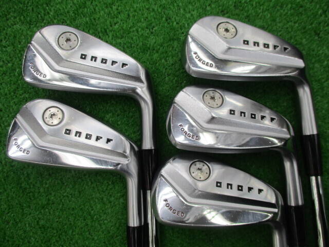 GLOBERIDE アイアンセット ONOFF FORGED KURO (2022) 5本
