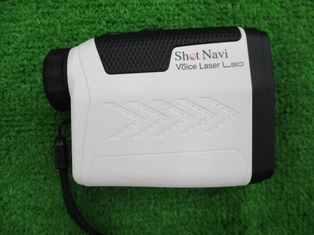 Shot Navi 距離測定器 Shot Navi Voice Laser Leo ホワイト