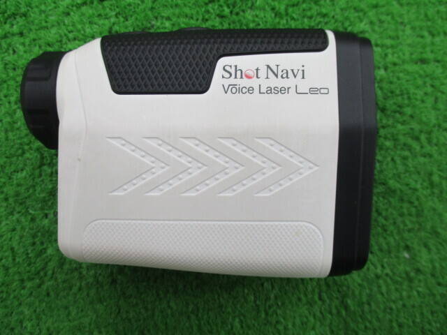Shot Navi 距離測定器 Shot Navi Voice Laser Leo ホワイト