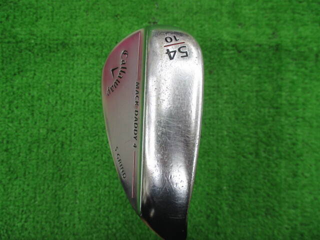 Callaway ウェッジ MACK DADDY 4 クロムメッキ S-GRIND 54゜-10