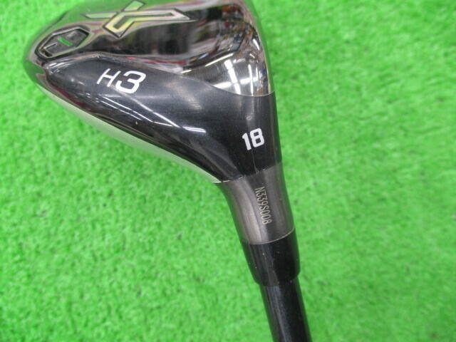 中古 XXIO (2022) X-eks- H3(18°)ユーティリティ ゴルフ用品
