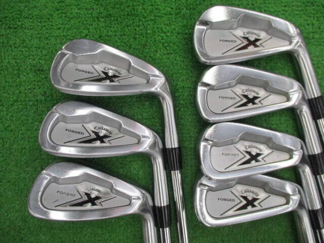 中古 X FORGED 7本アイアンセット ゴルフ用品