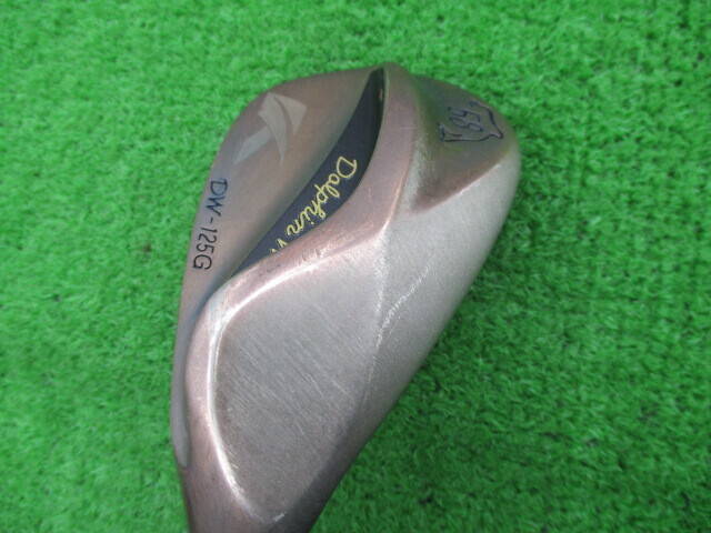 中古 DOLPHIN WEDGE DW-125G Copper 58°ウェッジ ゴルフ用品