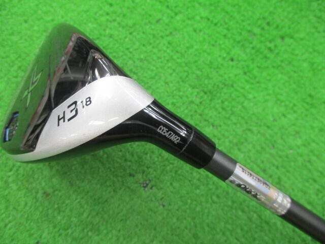 中古 XXIO (2024) X-eks- H3(18°)ユーティリティ ゴルフ用品