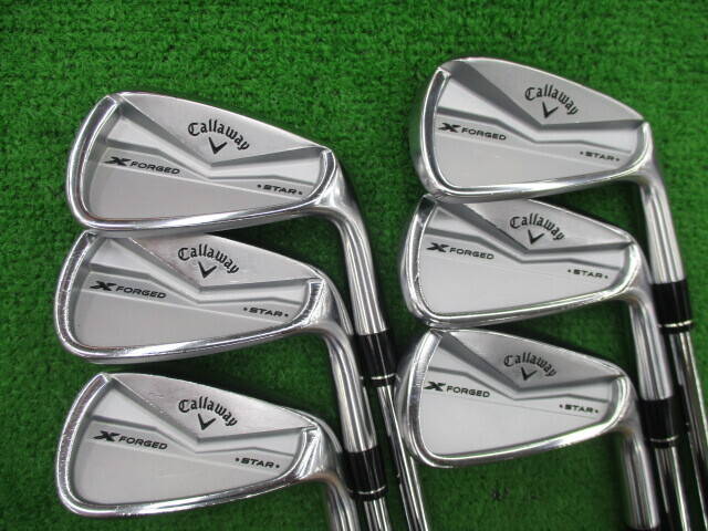 中古 X FORGED STAR (2024)  6本アイアンセット ゴルフ用品