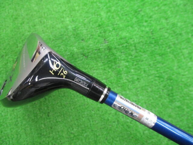 中古 XXIO (2024) ネイビー H6(26°)ユーティリティ ゴルフ用品