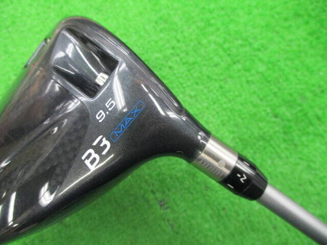 中古 BRIDGESTONE B3 MAX  9.5°ドライバー ゴルフ用品
