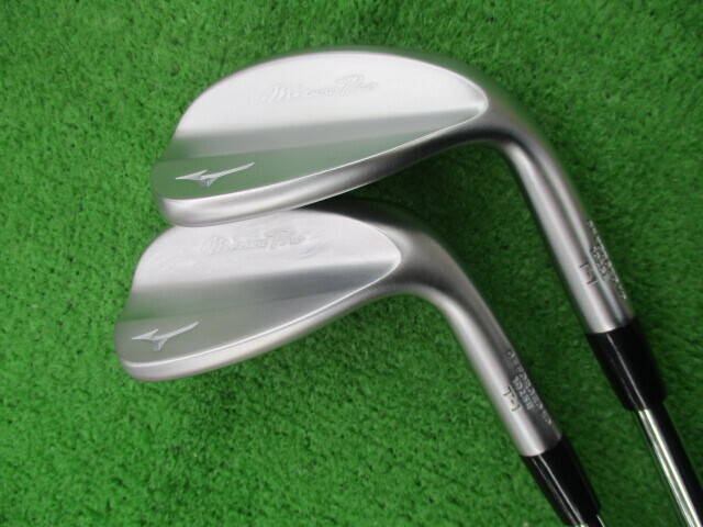 中古 Mizuno Pro T-1 ホワイトサテンブラッシュ仕上げ 50°-08Sウェッジ ゴルフ用品