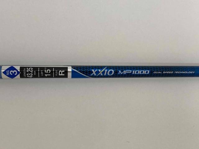 中古 XXIO (2018) ネイビー #3(15゜)フェアウェイウッド ゴルフ用品