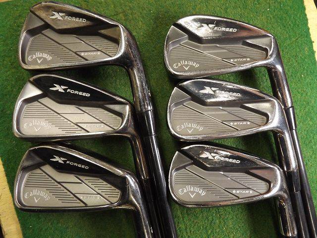 Callaway アイアンセット X FORGED STAR スモークバージョン 6本