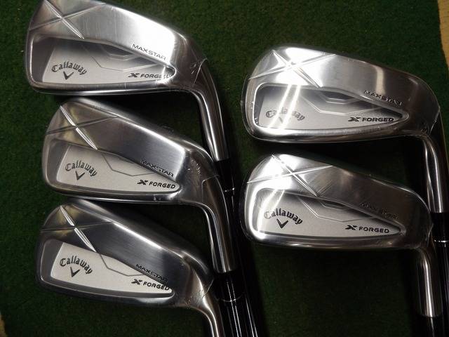 Callaway アイアンセット X FORGED MAX STAR 5本