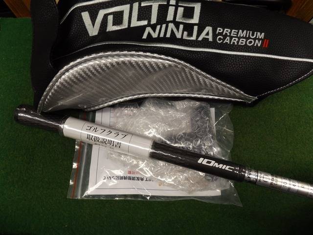 中古 VOLTiO NINJA PREMIUM CARBON II Hi 10.5°ドライバー ゴルフ用品