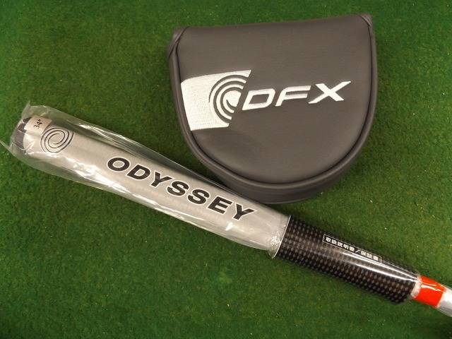 中古 DFX BY ODYSSEY V-LINE FANGパター ゴルフ用品