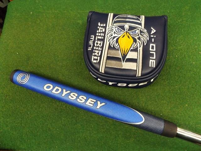 中古 Ai-ONE JAILBIRD MINI VERSA90 DBパター ゴルフ用品