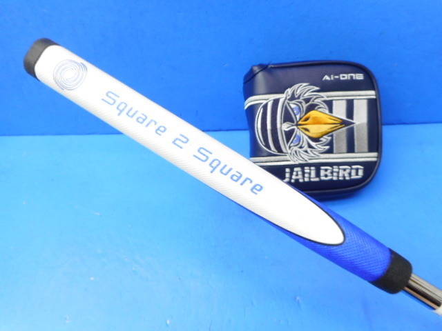中古 Ai-ONE Square 2 Square JAILBIRDパター ゴルフ用品