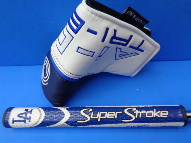 中古 Ai-ONE TRI-BEAM DOUBLE WIDEパター ゴルフ用品