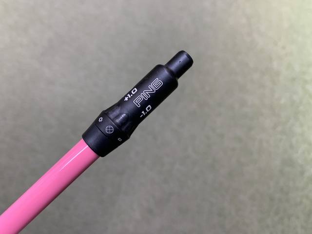 UST MAMIYA シャフト (S) The ATTAS ピンクバージョン 5 (PING用スリーブ)