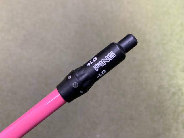 UST MAMIYA シャフト (S) The ATTAS ピンクバージョン 6 (PING用スリーブ)