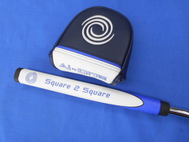 中古 Ai-ONE Square 2 Square MAX STRIPEパター ゴルフ用品
