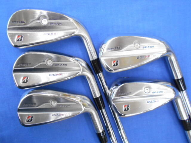中古 BRIDGESTONE 233HF  5本アイアンセット ゴルフ用品