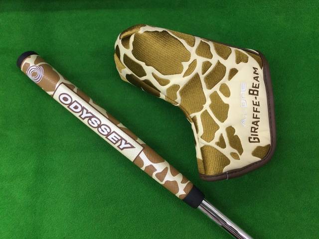中古 Ai-ONE GIRAFFE BEAM DWパター ゴルフ用品