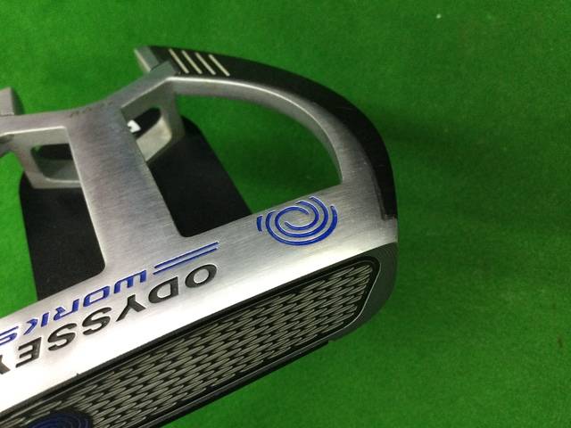 中古 WORKS VERSA 2-BALL FANGパター ゴルフ用品