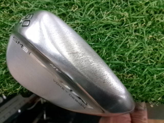 Titleist ウェッジ Vokey SM9 ツアークローム 60°-04L