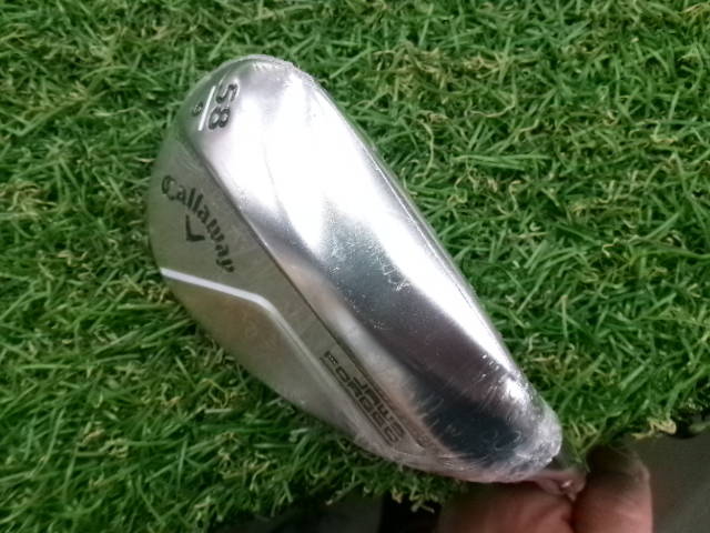 Callaway ウェッジ JAWS FORGED (2023) クロムメッキ 58°-9°