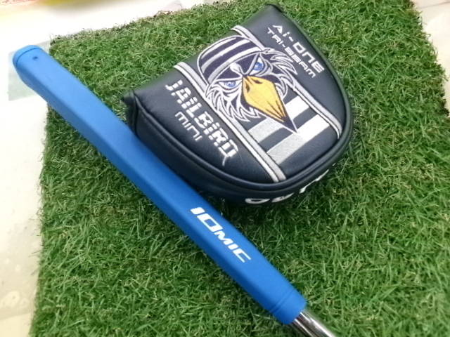 中古 Ai-ONE TRI-BEAM JAILBIRD MINI CSパター ゴルフ用品