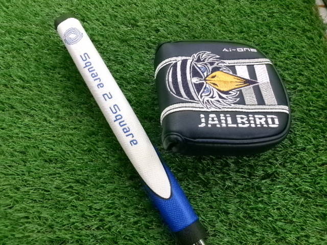 中古 Ai-ONE Square 2 Square JAILBIRDパター ゴルフ用品