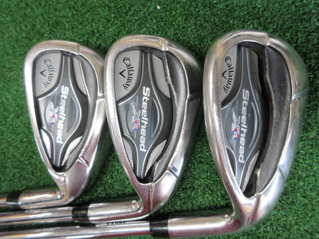 中古 Steelhead XR 7本アイアンセット ゴルフ用品
