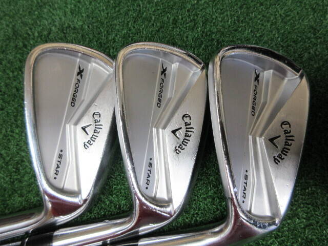 中古 X FORGED STAR (2024)  6本アイアンセット ゴルフ用品