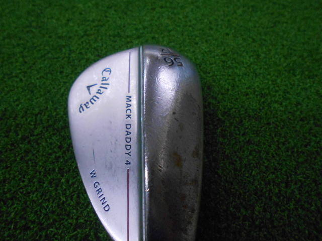 Callaway ウェッジ MACK DADDY 4 クロムメッキ W-GRIND 56゜-12